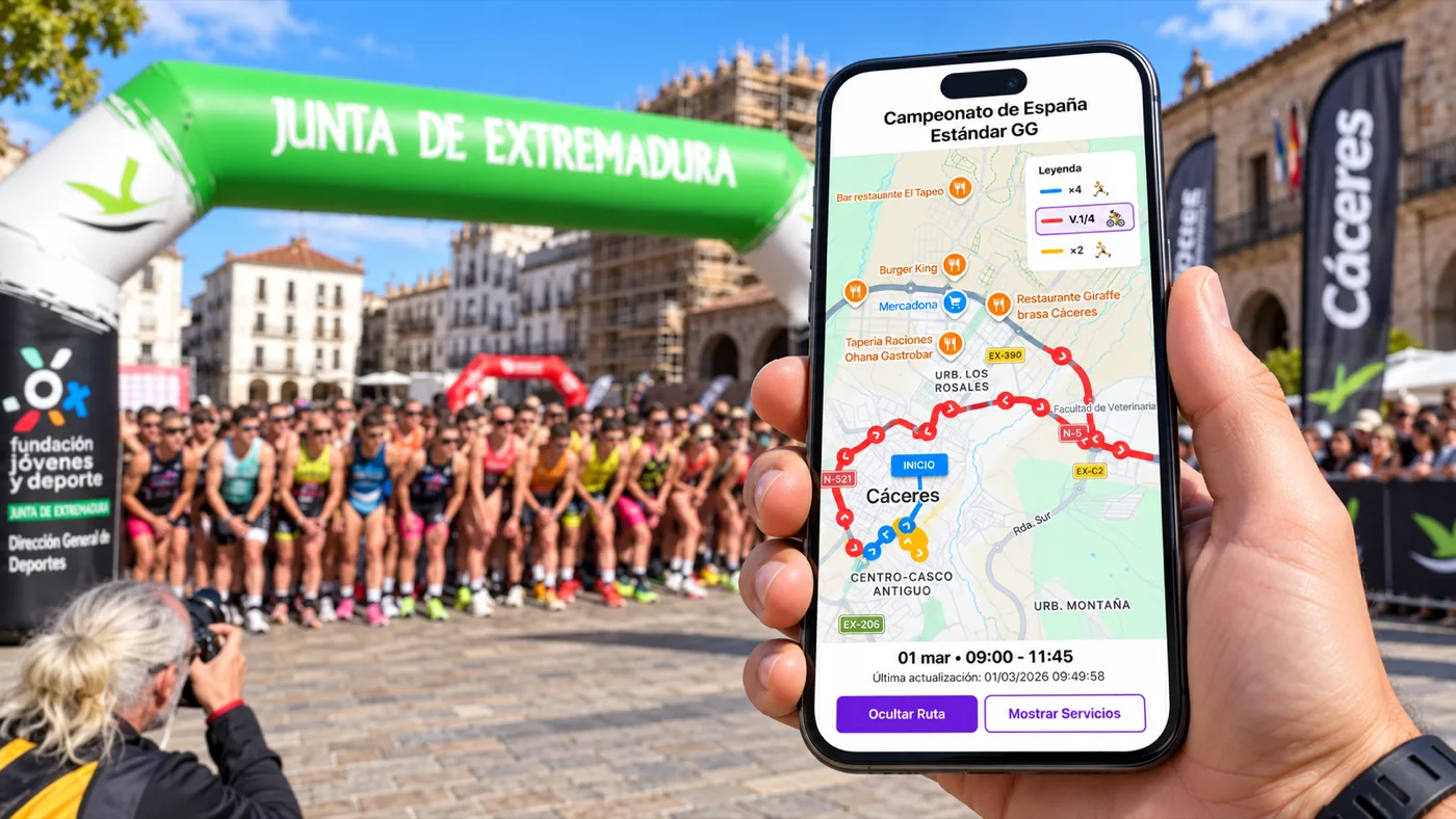 Campeonato de España de Duatlón · Cáceres
