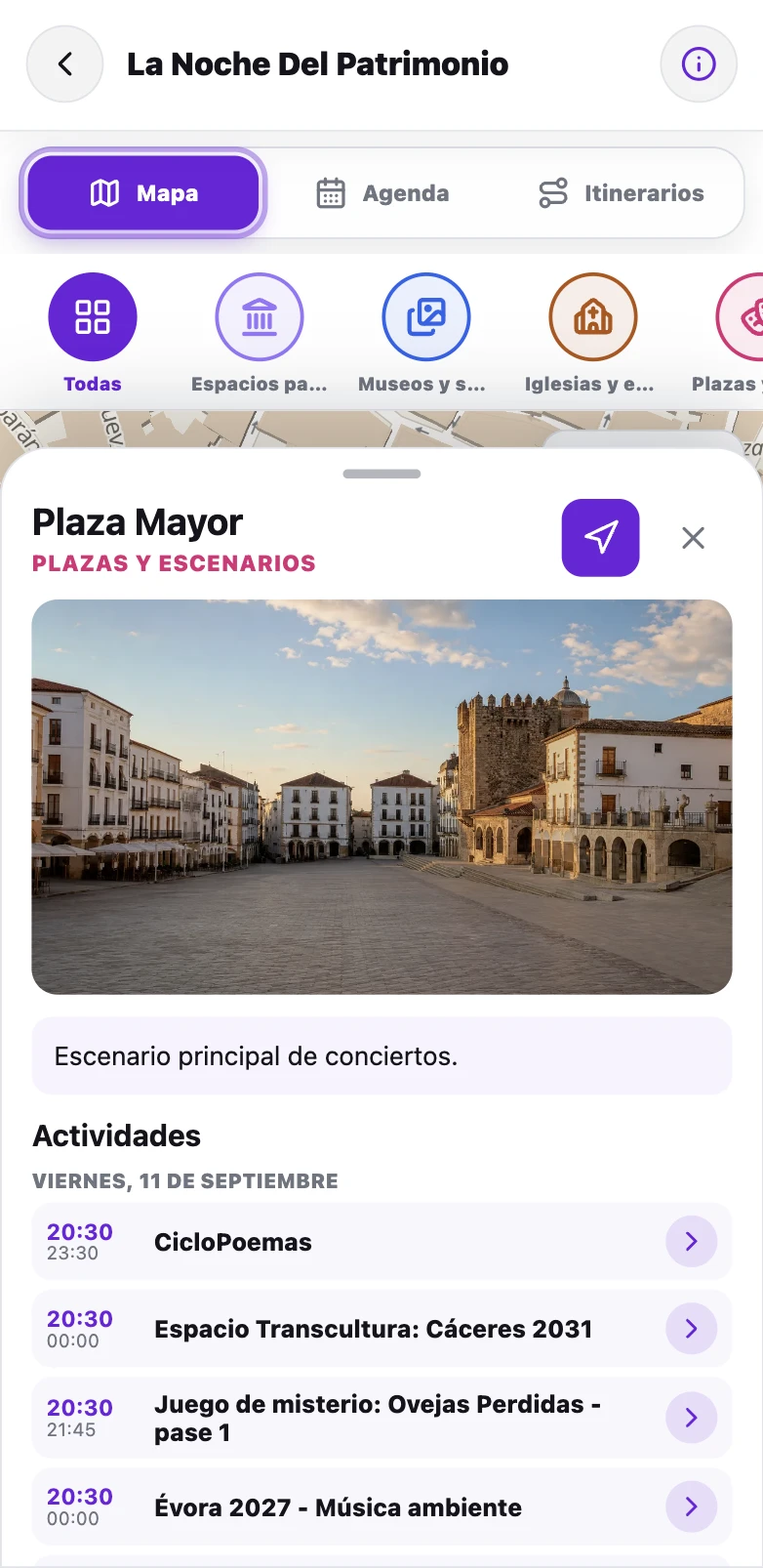 Plaza Mayor: información y actividades