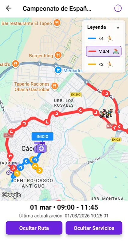 Recorrido y participantes del Campeonato de España de Duatlón